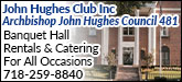 John Hughes Club Inc Sponsorship Banner